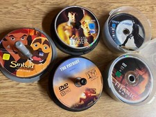 100 dvd ohne cover - dvd`s,