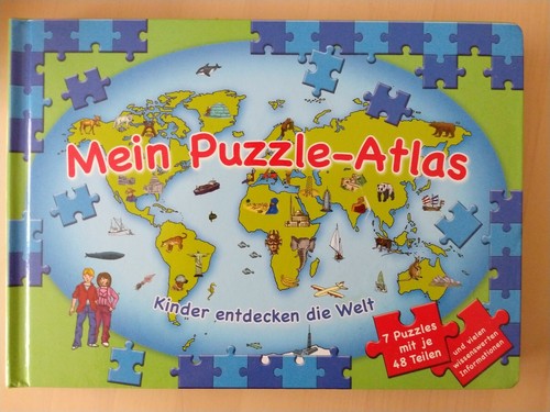 Mein puzzle atlas kinder - -,