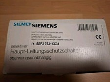 Siemens Selektiver Haupt-Leitungsschutzschalter spannungsunabhängig