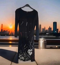 DESIGUAL Kleid schwarz weiß