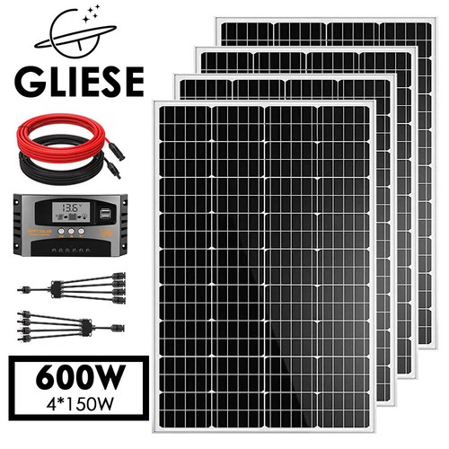 600w solarmodul set solarpanel - 600w,