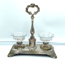 Tolle antik Menage mit 2