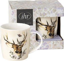 Becher Porzellan Hirsch