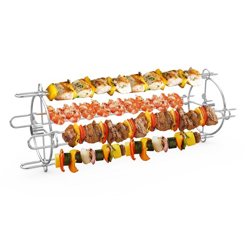 Edelstahl grillrondell - edelstahl,