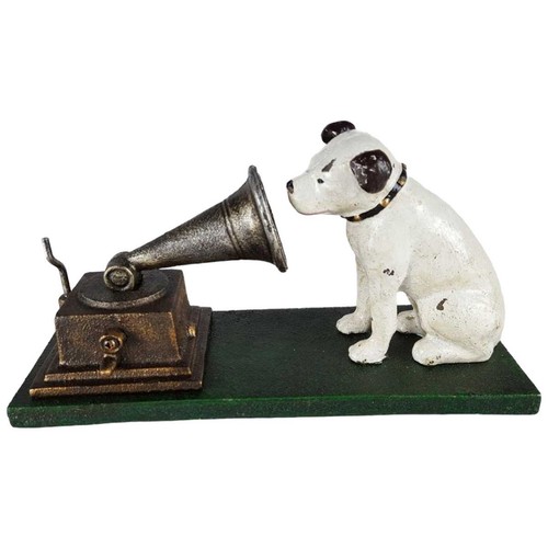 Skulptur figur gusseisen - gusseisen, hund