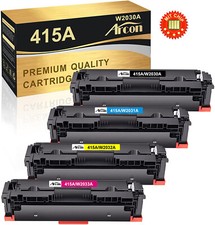 4 TONER für HP 415A LaserJet