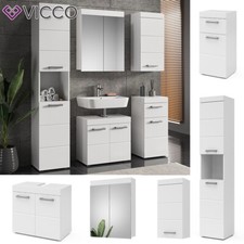 Badmöbelset Luna Weiß Skandi