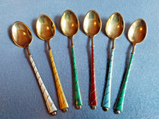 6 Mocca Espresso Löffel -