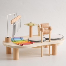 Kinder-Trommel-Set, Partyzubehör, Musikinstrument, Spielzeug für Jungen,