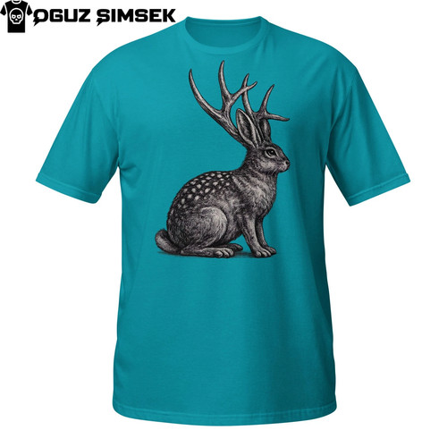Mythical antler jackalope - mythical,
