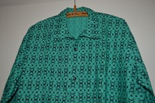 Schrilles Arbeitshemd Gr. 43 L  Permaflott  DDR *Ungetragen*