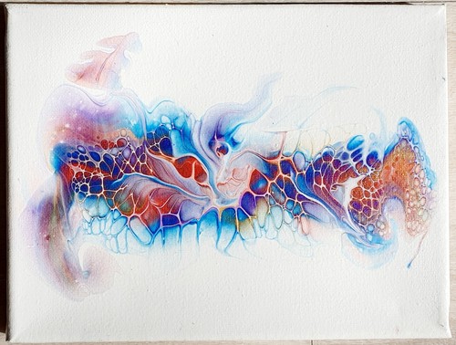 Original acrylbild leinwand - original,