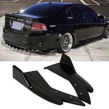 2Pcs Rear Bumper Diffuser