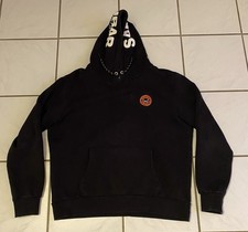 SANSIBAR Herren Hoodie - Gr. XL - schwarz