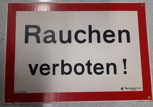 Original ddr schild aus - ddr,