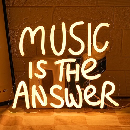 Music the answer neon - answer,