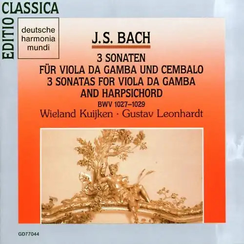 Leonhardt bach viola da - viola,