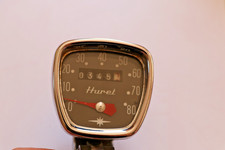 Tacho Huret Trapezform 80er Jahre 345 km