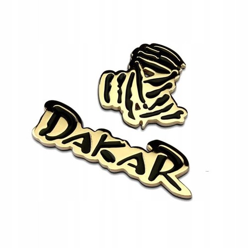 Dakar emblem - dakar, 3d-emblem