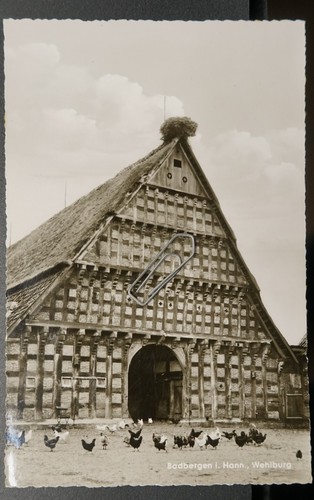 Foto postkarte badbergen 1959 - foto,