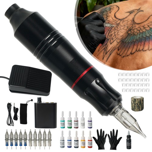 Tattoo pen set rotary - set,