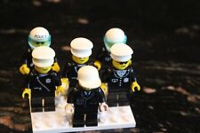 Lego City - Polizei Figur Set 6 Figuren Retro Beamte Cop 7723 7498