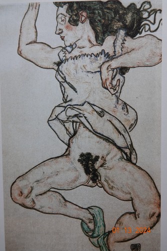 Egon schiele lithographie - schiele,