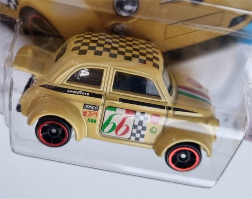 2024 hot wheels fiat 500d - wheels, 60`s