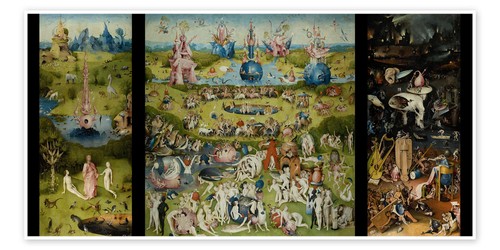 Poster der garten - garten, lüste