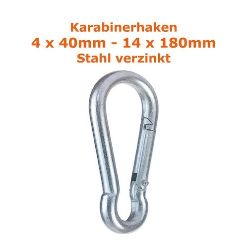 Karabinerhaken feuerwehr - karabinerhaken,