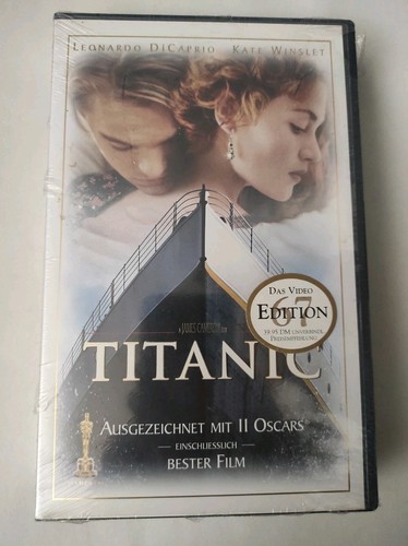 Titanic vhs videokassette - videokassette,