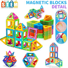 116 Stk Magnetische Bausteine Kinder Spielzeug Magnet Building Game Magnetspiel