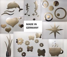 Aufkleber Deko Spiegel Wand Tattoo Dekoration Sticker Set Motiv Tier Kreis Tasse