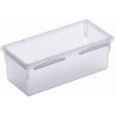 ROTHO BOX ORDNUNGSSYSTEM 15 X 8  CM BASIC TRANSPARENT NEU