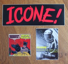 3 Sticker Aufkleber Icone