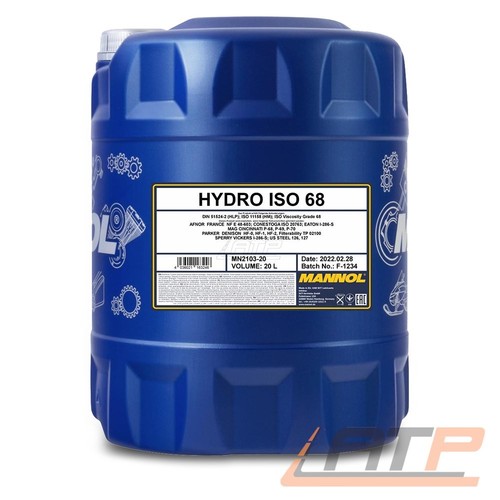 Mannol liter hydro iso 68 - mannol,