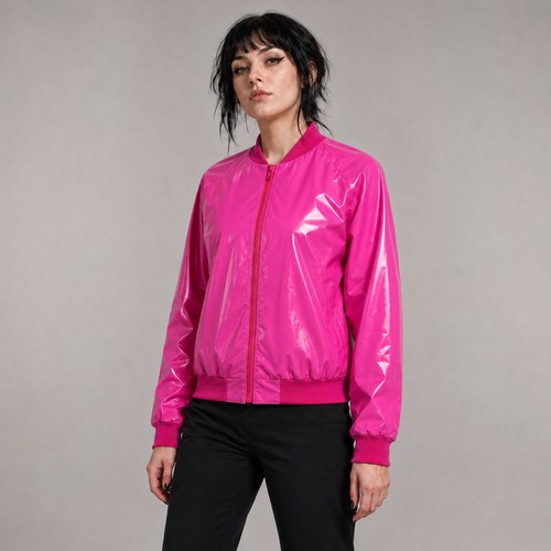 Rimo damen lack bomberjacke - rimo,
