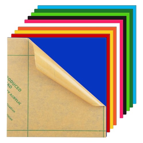Acrylglas platte bunt 20x20cm - bunt,