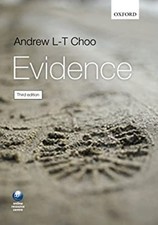 Evidence Paperback Andrew Choo
