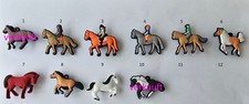 Pferde: Schuhanstecker, Charms, Jibbitz f. Crocs / Clogs und alle Schnürschuhe