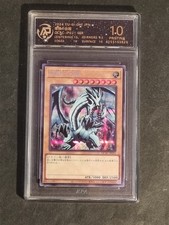 YUGIOH! - BLAUÄUGIGER WEISSER DRACHE - SECRET RARE - GRADED CAD 10 - NO PSA BGS
