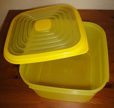 Tupperware Kompaktus Eidgenosse Bungee 2,6 L gelb-durchsichtig *NEU*