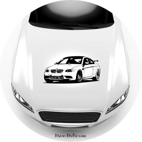 Autoaufkleber bmw e92 gts - bmw, m3