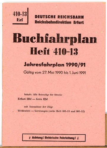 Buchfahrplan 410 erf - 410-13,