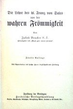 Die Lehre des hl. Franz von