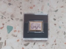 Gold 999 1/500 Unze Rhinozeros