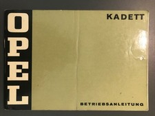 Opel Kadett B 1973 Bedienungsanleitung Service Anleitung Wartung Papiere Heft