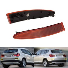 2x Rot Rückstrahler Reflektor