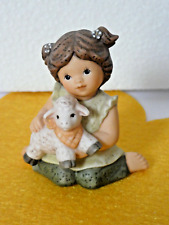 Goebel Figur - Limpke - Nina & Marco mit Lamm - OVP  Lämmchen Bauernhof Krippe 