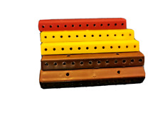 Verteilerplatte 5 St. Gelb, Braun, Rot Verteilerplatte 24-fach